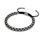 Noir x Argent | Bracelet Maillons Catena